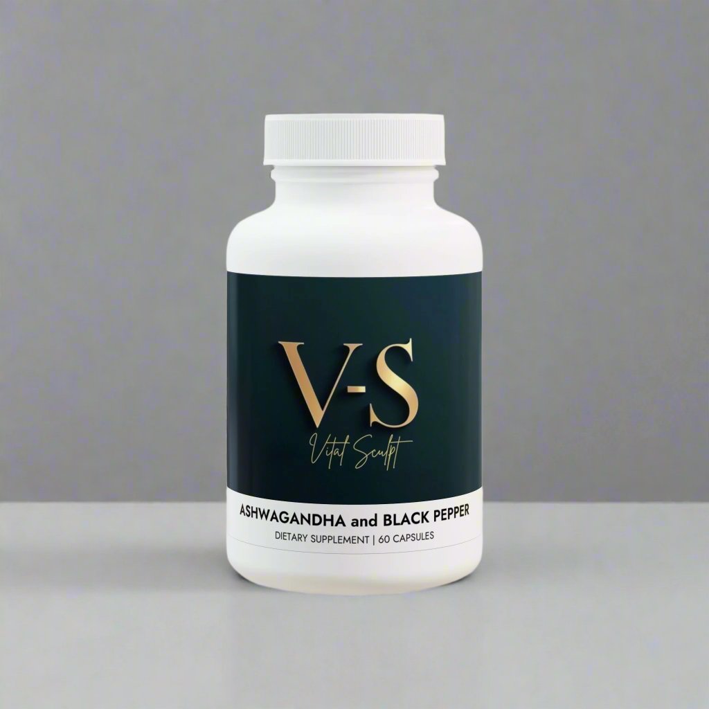 Ashwagandha and Black Pepper (60 Capsules)