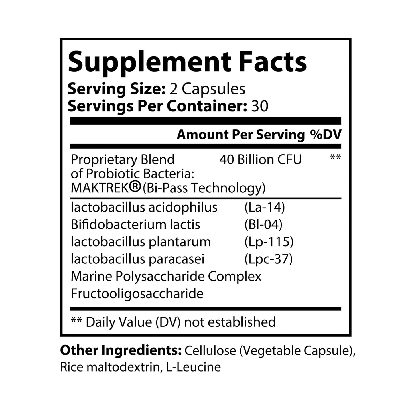 Probiotics Supplement