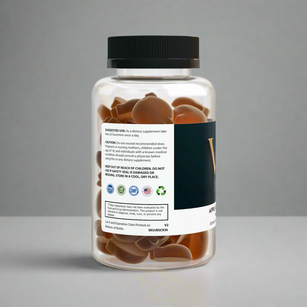 Apple Cider Vinegar Gummies (60 Gummies)
