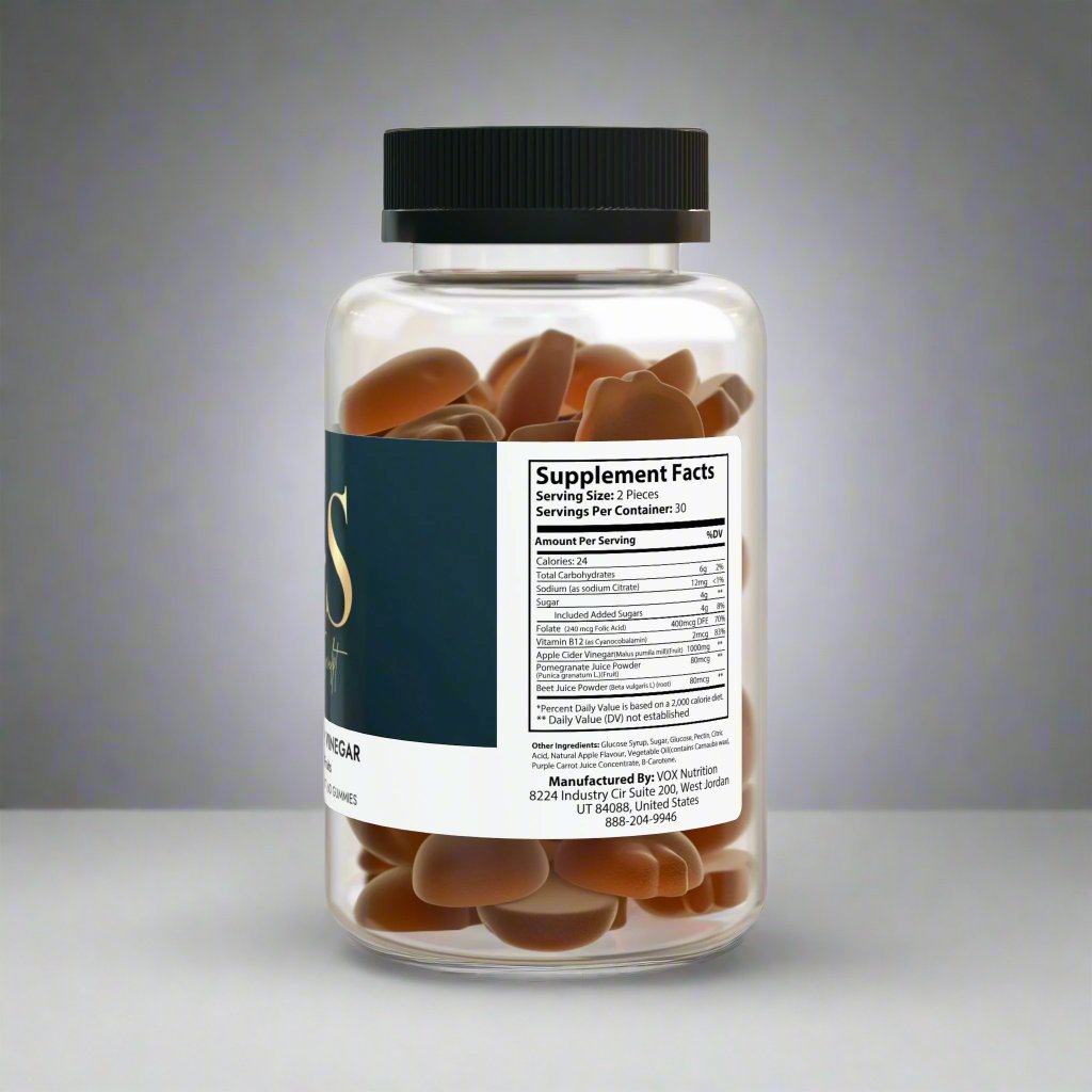 Apple Cider Vinegar Gummies (60 Gummies)